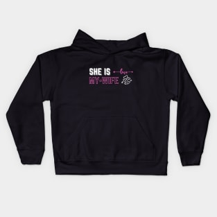 Wife Present Kids Hoodie